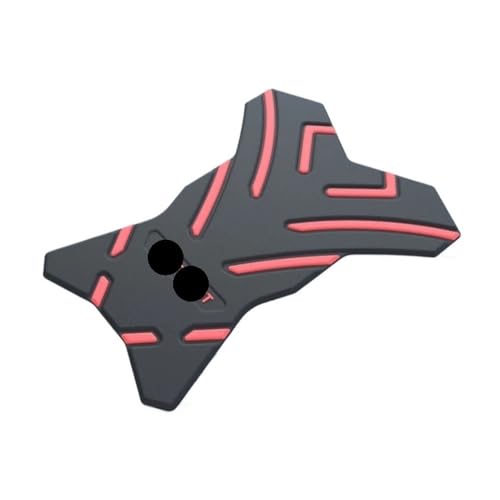 Protection réservoir moto universelle : autocollant en arête de poisson noir