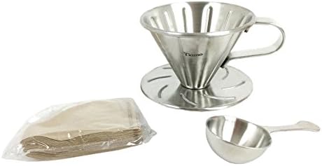 Cafe de Tiamo V01 Stainless Steel Coffee Dripper (HG5033)