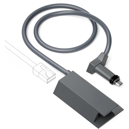 Ethernet Adapter Satellite Internet V2 för Rectangle Dish, Rectangle Dish Antenn Satellite USB Internet Powerline Kit för V2