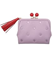 Amazon | アクリル玉がま口2つ折り財布 | 財布