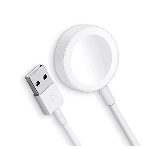 DDUAN Update Version Smart iWatch Charger Wireless USB 6.6 ft/2 m Charging Cable for Apple Watch Series SE/6/5/4/3/2/1 iOS 6.0
