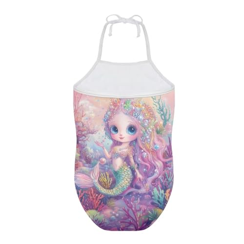 Image of ELEQIN Swimwear Swimsuit One Piece Girls Bathing Suit Animal Pattern 1-10 Years