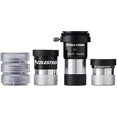 Celestron 94307 AstroMaster Telescope Accessory Kit, Black Cover