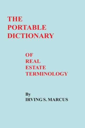 Amazon.com: The Portable Dictionary of Real Estate Terminology ...
