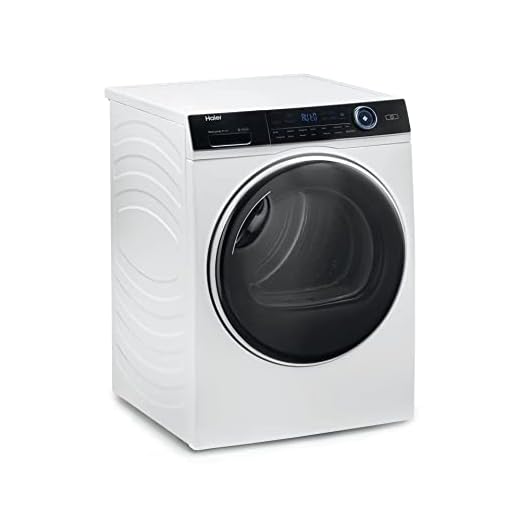 Haier HD90-A3S979 I-PRO Serie 7 Wärmepumpentrockner / 9 kg/A+++ / Direct Motion Motor/XL Trommel/ABT/I-Refresh Pro Dampfprogramm, weiß