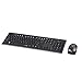Price comparison product image Hama "Cortino" Wireless Keyboard/Mouse Set, black, QWERTY UK