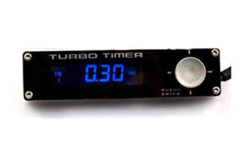 Click 2 Go Blue LED Light Car Turbo Timer Universal LED Digital Display Turbo Timer Turbine Protection Device Time Retarder