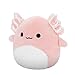Squishmallows Original 5-Inch Archie Pink Axolotl with White Fuzzy Belly - Official Jazwares Plush (Little)