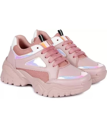 Image of Fabbmate Trendy Light Weight Sneakers for Women Pack of 1