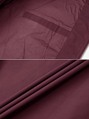 Image of TACVASEN Men's Lightweight Jacket Casual Spring Fall Windbreaker Bomber Zip Up Coat with Pocket