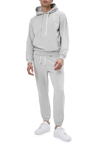 Forever 21 Men's Basic Heathered Drawstring Hoodie