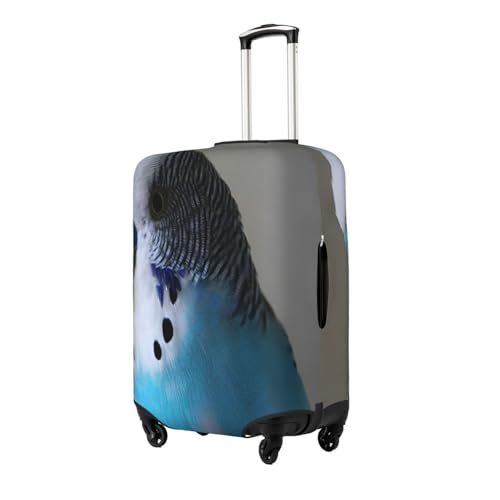 Ornithology Cool Budgie Luggage Cover for Suitcase, Suitcase Cover Protector Fit 18-21 Inch Luggage Travel Accessories, S2
