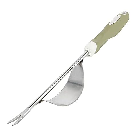JonesHouseDeco Hand Weeder Stainless Manual Weed Puller Bend-Proof, PP & TPR Ergonomic Soft Handle Non-Slip Weeding Tool, Gardening Gift, Remove Dandelions, Thistles and Other Weeds #2952 Cover