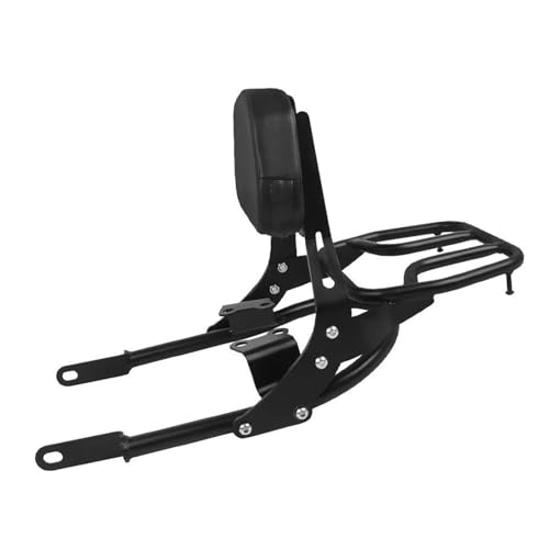 Porte-bagages arrière moto avec dossier sissy bar amovible pour Bonneville T100 2024