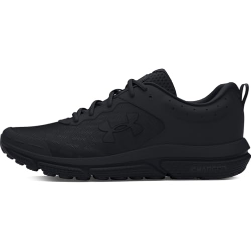 Under Armour Men's Charged Assert 10, (004) Black/Black/Black, 10.5, US