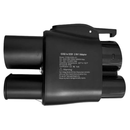 Adaptateur de chargeur de véhicule électrique CCS2 à CCS1 AC DC 250A auto