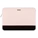 Comfyable Laptop Sleeve for 13-13.3 Inch MacBook Pro & MacBook Air- Water Resistant Cover Computer Case for Mac- Pink & Black