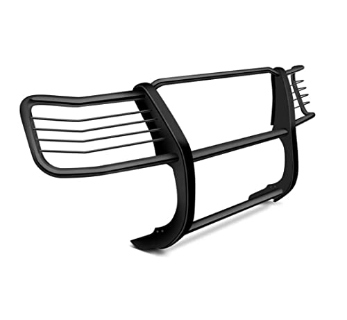 Image of Black Horse Grille brush Bumper Guard Modular Black Compatible with 2017-2024 Nissan Titan(Excl. Titan XD models)-17NR27MA