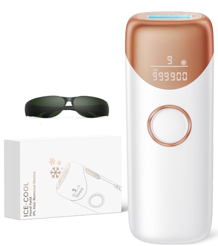 Image of Ubroo Laser Hair Removal,IPL Hair Removal Device with 5℃ Ice Cooling,At-Home Laser Hair Removal for Women & Men,Body Legs Armpits Use (Gold)