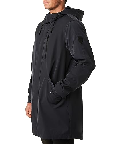 Vince Camuto Men's Anorak Raincoat, Blue, Large3