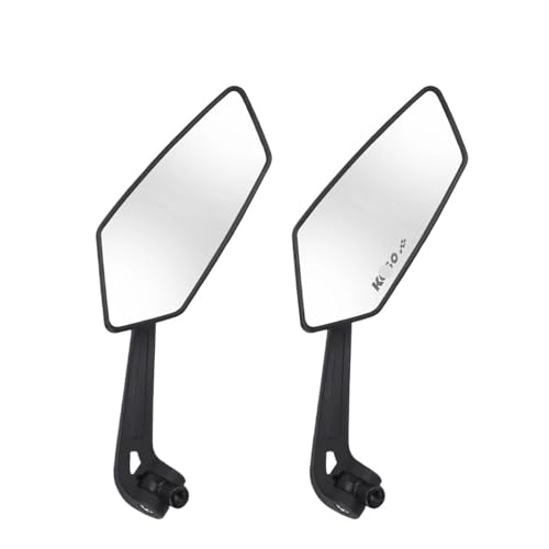 Espejos retrovisores para moto con acabado llamativo para manillares de 8/10 mm