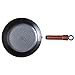 Nonstick Frying Pan Hammered Hammered Carbon Steel WOK Fry Patelka z uchwytem Non-Stick Patelnie do gazu, Elektryczne, indukcyjne Płyta kuchenne Kuchenne Cookware bez pokrywy (Size : 30cm/11.81inch)