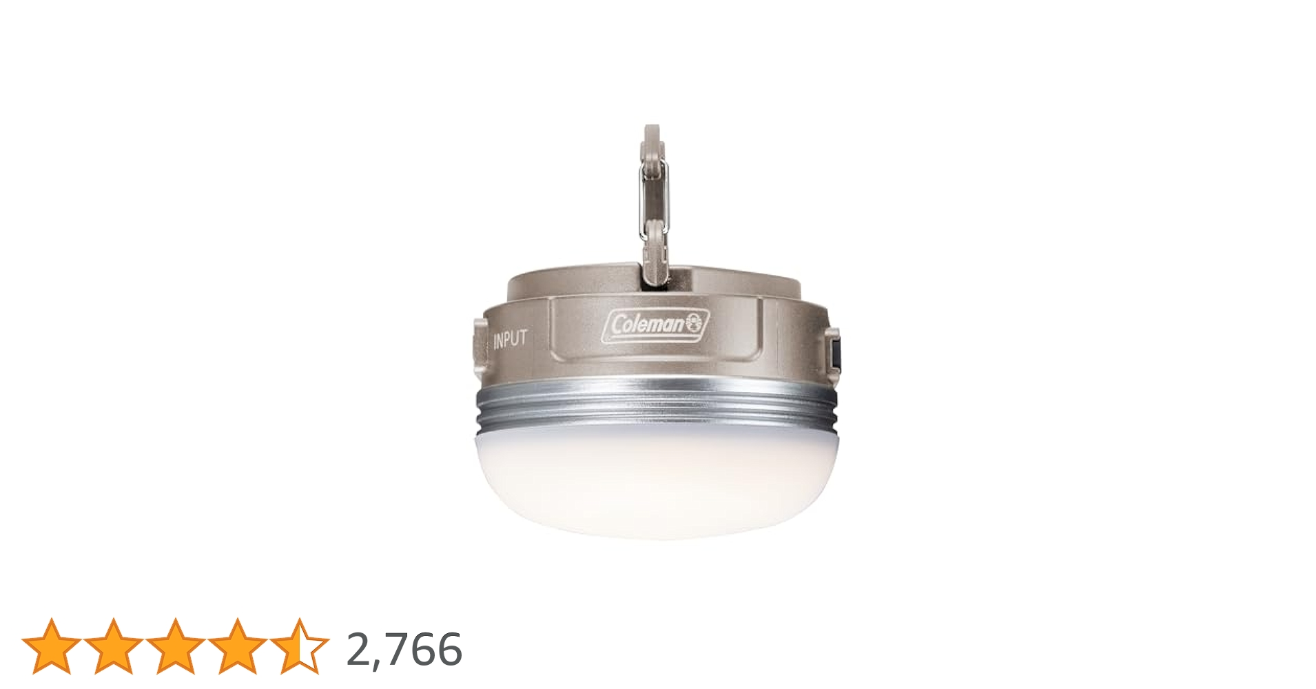 【４点セット】Coleman HANGING LIGHT キャンプ Coleman HANGING LIGHT 4個セット