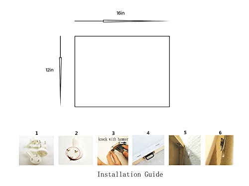 Bathroom Decor Sunflower Canvas Wall Art Summer Blue Butterfly Picture Flowers Florals Painting Yellow Gray Artwork Framed For Bedroom Kitchen Dinning Room Living Room Office Home Decor 16"X12" #TOP6