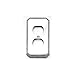 Omnia 8004/R.SB Omnia 8004/R Beaded Edge Duplex Outlet Switch Plate from the Classics Collection