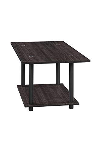 Image of DeckUp CF9048 Tube-N-Turn Engineered Wood Coffee Table (Dark Wenge, Matte Finish)