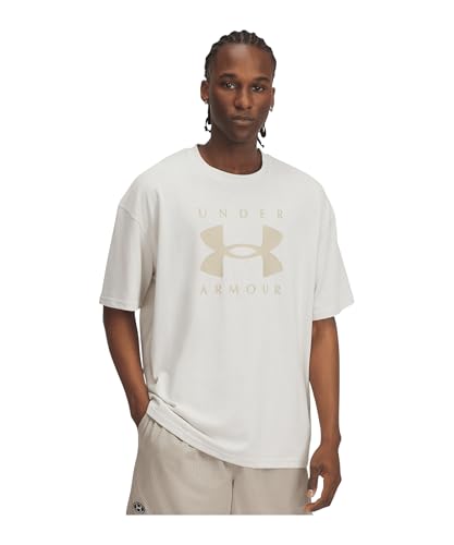 Under Armour Heavyweight Oversized Branded Short Sleeve T-Shirt XL