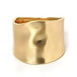 AYWFCBF Bangle Bracelets for Women | Trendy wide Bracelets | Hinged Arm Cuff Bangles 14k Gold Plated Chunky Jewelry for Women