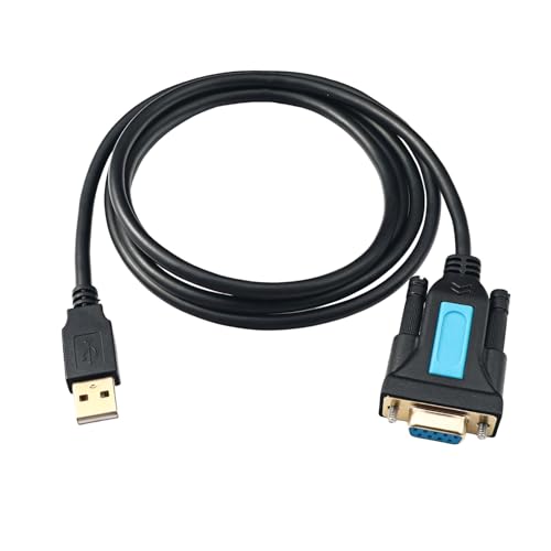 Adaptador USB a serie, adaptador serie a USB macho de 9 pines PL2303 Chipset RS232 a cable USB de escritorio y portátil