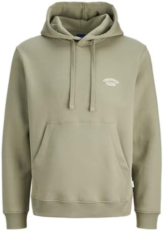 JACK & JONES Sweat Hood Ch Jorgreene Branding-Sudadera con Capuch...
