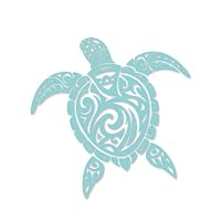 Amazon.co.jp: ウミガメ ホヌ トライバル シルエット カッティング