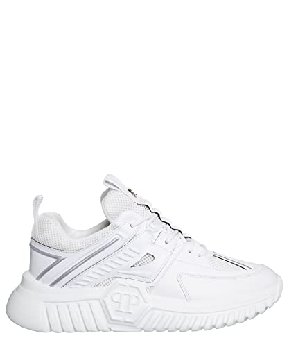Philipp Plein Herren Supersonic Sneaker White 43 EU