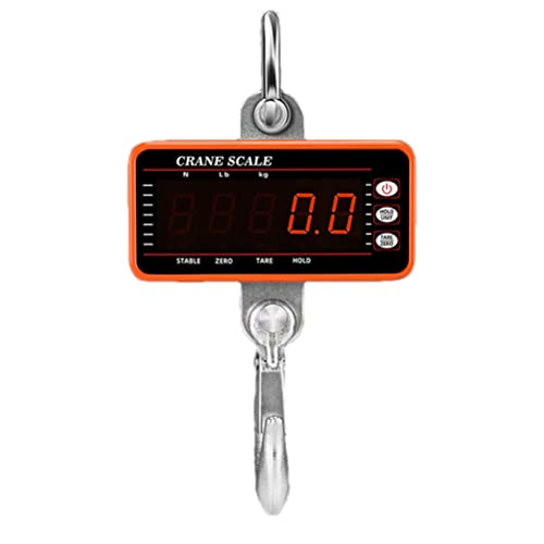 LJFDDY 1T Industrielle Hängende Waage Kranwaage Hochleistungs Intelligente Hochpräzise Elektronische Hängeskala Smart LED Scale Display Drahtlose Elektronische Hakenwaage Cover