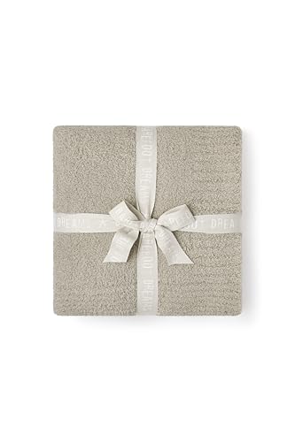 Image of Barefoot Dreams CozyChic Throw, Linen, 54 inchx72 inch
