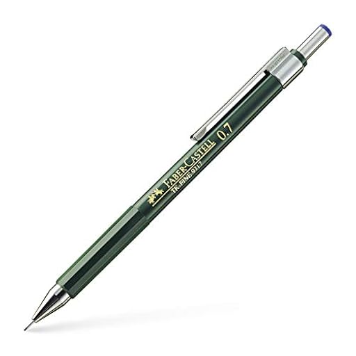 Faber-Castell B-136700 - Portaminas TK-Fine con Goma de Borrar y 3 Minas Finas Graduación HB - Trazo 0.7 mm - Color Negro | Ya disponible en tu tienda friki favorita! En mundofriki.es!