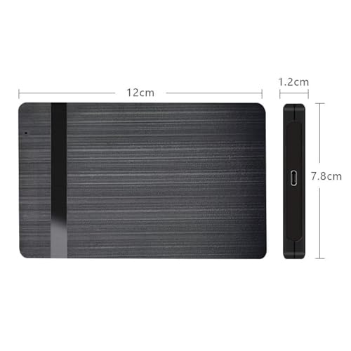 Caja externa para disco SATA 2.5" USB 3.0 tipo C miniatura 7