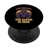 Photo Gallery nascondi tua moglie, l"alfa è qui divertente lupo mannaro rabbrivido popsockets popgrip adesivo Photo Gallery nascondi tua moglie, l"alfa è qui divertente lupo mannaro rabbrivido popsockets popgrip adesivo