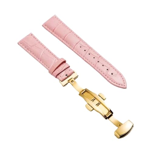 Bracelet montre cuir fermoir papillon pour personnaliser sa montre