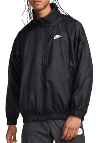 Nike Herren Wr Anorak JKT T-Shirt, Schwarz/Weiß, M