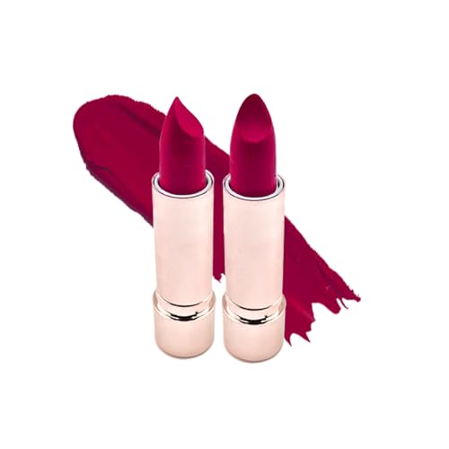 Image of Margent Pink Soft Matte Lipstick | Highly Pigmented, Non-Drying, Long-Lasting Matte Finish, Moisturizing Lip Color for Everyday Use