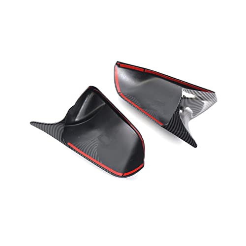 Couvre miroir carbone pour Mustang 2015-2022 coque de rétroviseur style sport - 4