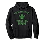 Great Weed T-Shirts Unisex Adult Marijuana Leaf Humorous-Themed Pullover Hoodie Black Small Classic Fit Winter Graphic Solid Colors Cotton Long Sleeve Pullover Machine Wash Cold