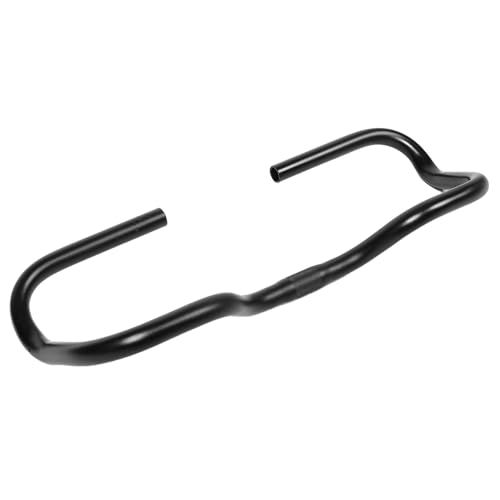 Guidon vélo riser en aluminium noir mat cintre stable haute finition