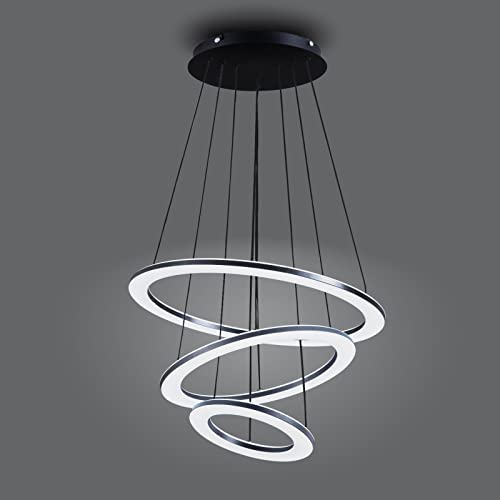 Lustre suspension LED pour salle à manger et entrée design moderne