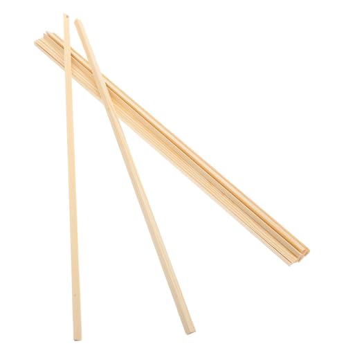 COOPHYA 10pièces Lot De Baguettes Triangulaires Bois De Pin Pour Décoration Murale Moulures Angle Décoratives Baguettes Bois Finition Murale Pour Fenêtre Kit Moulure Pour Bricolage Et Enca