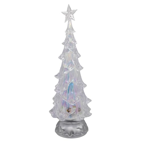 Décoration d'arbre LED Anim Spin MLT Kurt Adler pour Magie de Noël en Famille